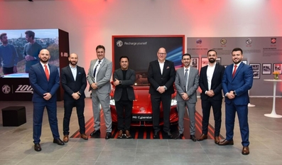 MG Cyberster Visits Qatar as part of the Middle East journey as MG Motor Celebrates 100 Years of Passion